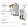 Миниатюра фото автоматический выключатель 2p 63a c 6ка werkel w902p636 | 220svet.ru