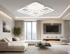 Миниатюра фото потолочный светодиодный светильник с пультом ду ambrella light acrylica fa8948 | 220svet.ru
