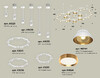 Миниатюра фото потолочный светильник на штанге ambrella light diy spot techno ring xr92212001 | 220svet.ru