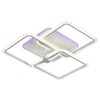 Миниатюра фото потолочная светодиодная люстра profit light 8001/3 wht | 220svet.ru