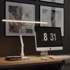 Миниатюра фото настольная лампа диммируемая светодиодная novotech studi 359968 белый | 220svet.ru