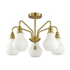 Миниатюра фото потолочная люстра lumion eleonora 4562/5c | 220svet.ru