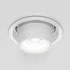 Миниатюра фото встраиваемый светодиодный светильник поворотный 8w 4000k elektrostandard conner 25086/led белый  | 220svet.ru