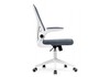 Миниатюра фото стул konfi dark gray / white | 220svet.ru