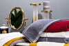 Миниатюра фото полотенце орсетто графит 50*90 garda decor 119val-01117 | 220svet.ru