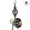 Миниатюра фото бра arte lamp zanzibar a8390ap-1ab | 220svet.ru