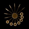 Миниатюра фото потолочная светодиодная люстра loft it megan 10164l gold | 220svet.ru