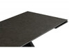 Миниатюра фото керамический стол раздвижной woodville шелтон 180(260)x90 massa ink gray / черный 621512 | 220svet.ru