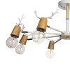 Миниатюра фото люстра на штанге loft it sven 10024/8 white | 220svet.ru