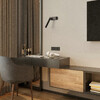 Миниатюра фото настенный светильник imperium loft olinn left black 227248-23 | 220svet.ru