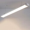 Миниатюра фото подвесной линейный светодиодный светильник uniel ulo-k21a 40w/5000k/l125/k ip65 white ul-00013701 | 220svet.ru