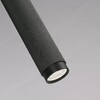 Миниатюра фото подвесной светильник iledex delta 2366-1 bk+grp | 220svet.ru