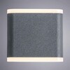 Миниатюра фото уличный настенный светодиодный светильник arte lamp a8153al-2gy | 220svet.ru