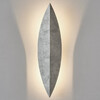 Миниатюра фото настенный светильник imperium loft art deco leaf wall lamp silver 148121-22 | 220svet.ru