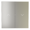 Миниатюра фото клавиши для выключателя жалюзи voltum s70 vls002504 (шелк) | 220svet.ru