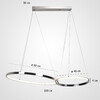 Миниатюра фото подвесная светодиодная люстра imperium loft zenda 313679-26 | 220svet.ru