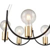 Миниатюра фото подвесная люстра vele luce rossi vl1862l05 | 220svet.ru