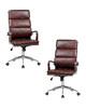 Миниатюра фото офисное кресло 2 шт dobrin arnold lmr-103b-n-13242 | 220svet.ru