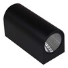 Миниатюра фото настенный светильник reluce 86845-9.2-002kt led2*5w bk | 220svet.ru