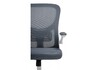 Миниатюра фото стул konfi dark gray / white | 220svet.ru