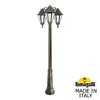 Миниатюра фото садово-парковый фонарь fumagalli ricu bisso/rut 3l dn e26.157.s30.vye27dn | 220svet.ru