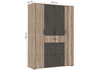 Миниатюра фото шкаф woodville паркинс железный камень / дуб каньон 546168 | 220svet.ru