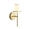 Миниатюра фото бра delight collection 26533w brass travertine | 220svet.ru