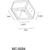 Миниатюра фото встраиваемый светильник arte lamp a9284pl-1wh | 220svet.ru
