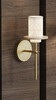 Миниатюра фото бра delight collection 26533w brass travertine | 220svet.ru