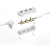 Миниатюра фото удлинитель электрический эра udl-16-3100-e greenline 3 розетки с заземлением 10м пвс 3x1мм2 б0064983 | 220svet.ru