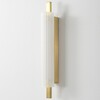 Миниатюра фото настенный светодиодный светильник crystal lux tunnel ap10 led brass | 220svet.ru
