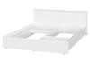 Миниатюра фото двуспальная кровать woodville бирма 160x200 белое дерево 714300 | 220svet.ru