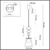 Миниатюра фото подвесной светодиодный светильник odeon light exclusive amore 5411/18la | 220svet.ru