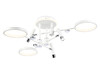 Миниатюра фото потолочная светодиодная люстра с пультом ду ambrella light comfort fl fl51646 | 220svet.ru