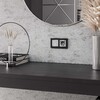 Миниатюра фото розетка с заземлением шторками и usbх2 werkel серебряные w1171506 | 220svet.ru