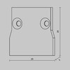 Миниатюра фото заглушка к профилю к уличной трековой системе maytoni elasity ip o-tr001-w-ec2 | 220svet.ru