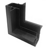 Миниатюра фото коннектор l-образный встраиваемый внутренний iledex technical vision inner corner connect 4822-022-95/95-bk | 220svet.ru