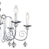Миниатюра фото подвесная люстра escada shine 678/6pl chrome | 220svet.ru