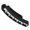 Миниатюра фото трековый магнитный светодиодный светильник iledex technical vision 4822-033-l188-d600-6w-110dg-3000k-bk | 220svet.ru