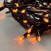 Миниатюра фото гирлянда нить 10м желтая 24в, 75 led, провод черный каучук, ip65 ltc ll75-1-1y | 220svet.ru