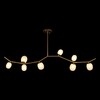 Миниатюра фото подвесная люстра loft it sakura 10212/8l gold | 220svet.ru