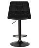 Миниатюра фото набор 2шт стул барный dobrin tailor black lm-5017-blackbase-n_b-m_v-black-13689 | 220svet.ru
