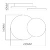 Миниатюра фото бра demarkt круз 637028102 | 220svet.ru