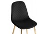 Миниатюра фото стул dabl black / gold | 220svet.ru