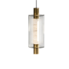 Миниатюра фото подвесной светильник delight collection 26509p/1 brass / travertine | 220svet.ru