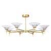 Миниатюра фото потолочная люстра на штанге arte lamp alessia a2076pl-8go | 220svet.ru