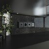 Миниатюра фото накладка для rj-11 werkel hammer черные w1292008 | 220svet.ru