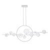 Миниатюра фото подвесная светодиодная люстра arte lamp saturn a7790sp-75wh | 220svet.ru