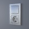 Миниатюра фото клавиша для выключателя перекрестного werkel hammer серебряные w1219006 | 220svet.ru