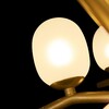Миниатюра фото подвесная люстра loft it sakura 10212/12 gold | 220svet.ru